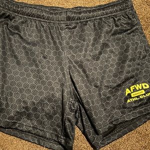 Alpha forward Honeycomb mesh shorts